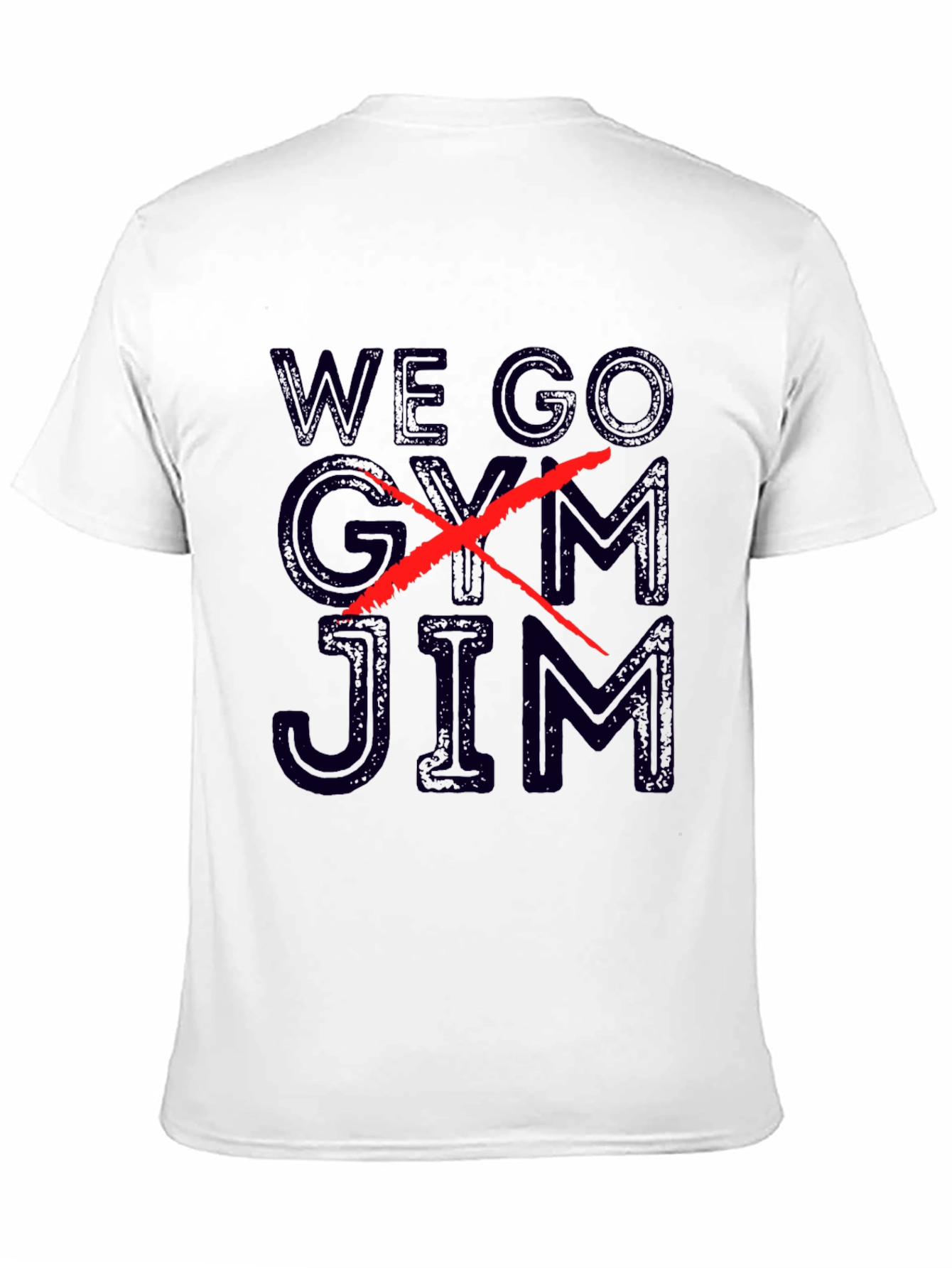 We Go Jim T-Shirt - Black Graphic Tee