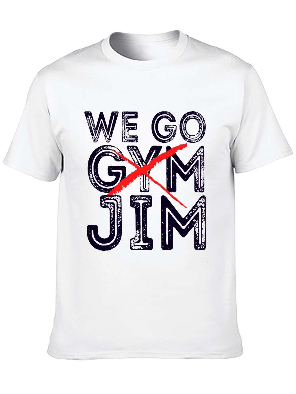 We Go Jim T-Shirt - Black Graphic Tee