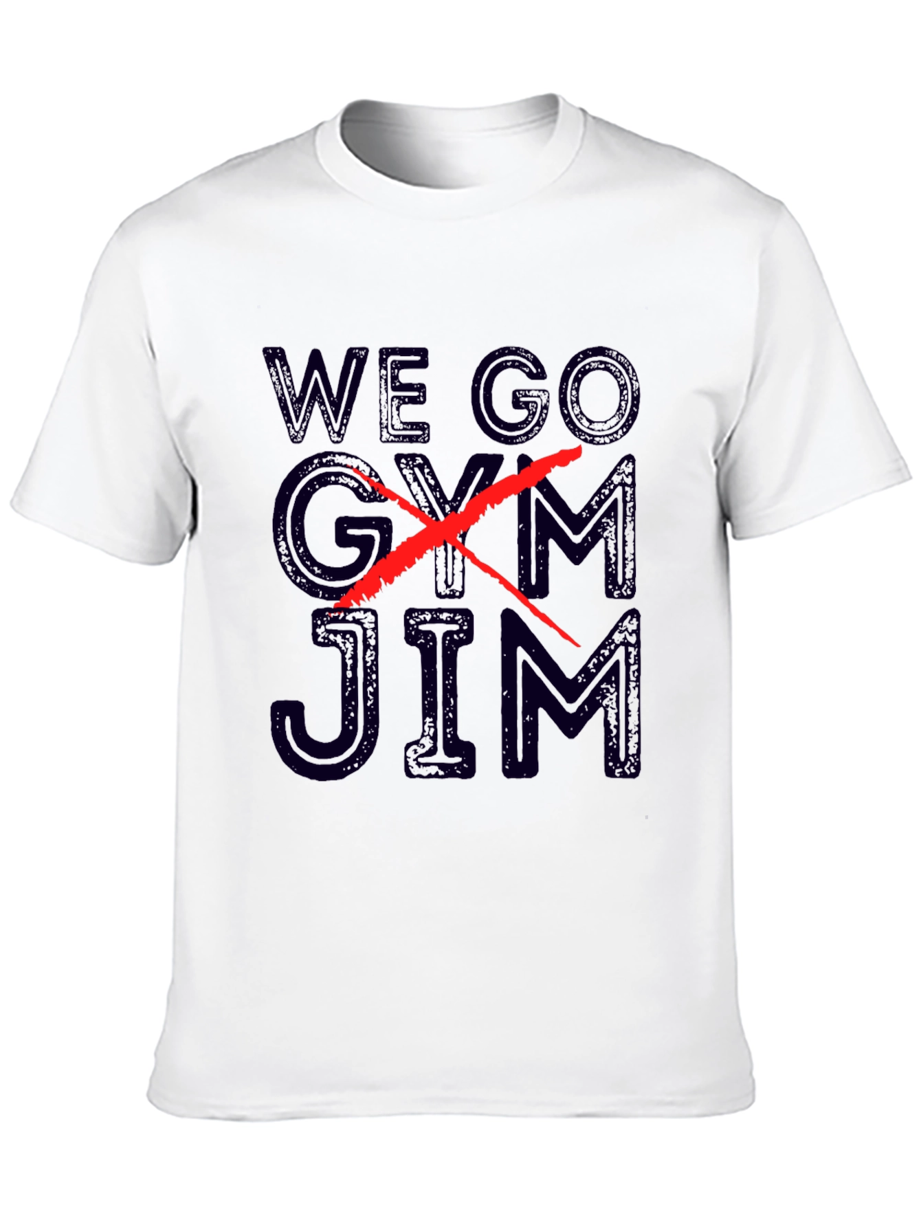 We Go Jim T-Shirt - Black Graphic Tee