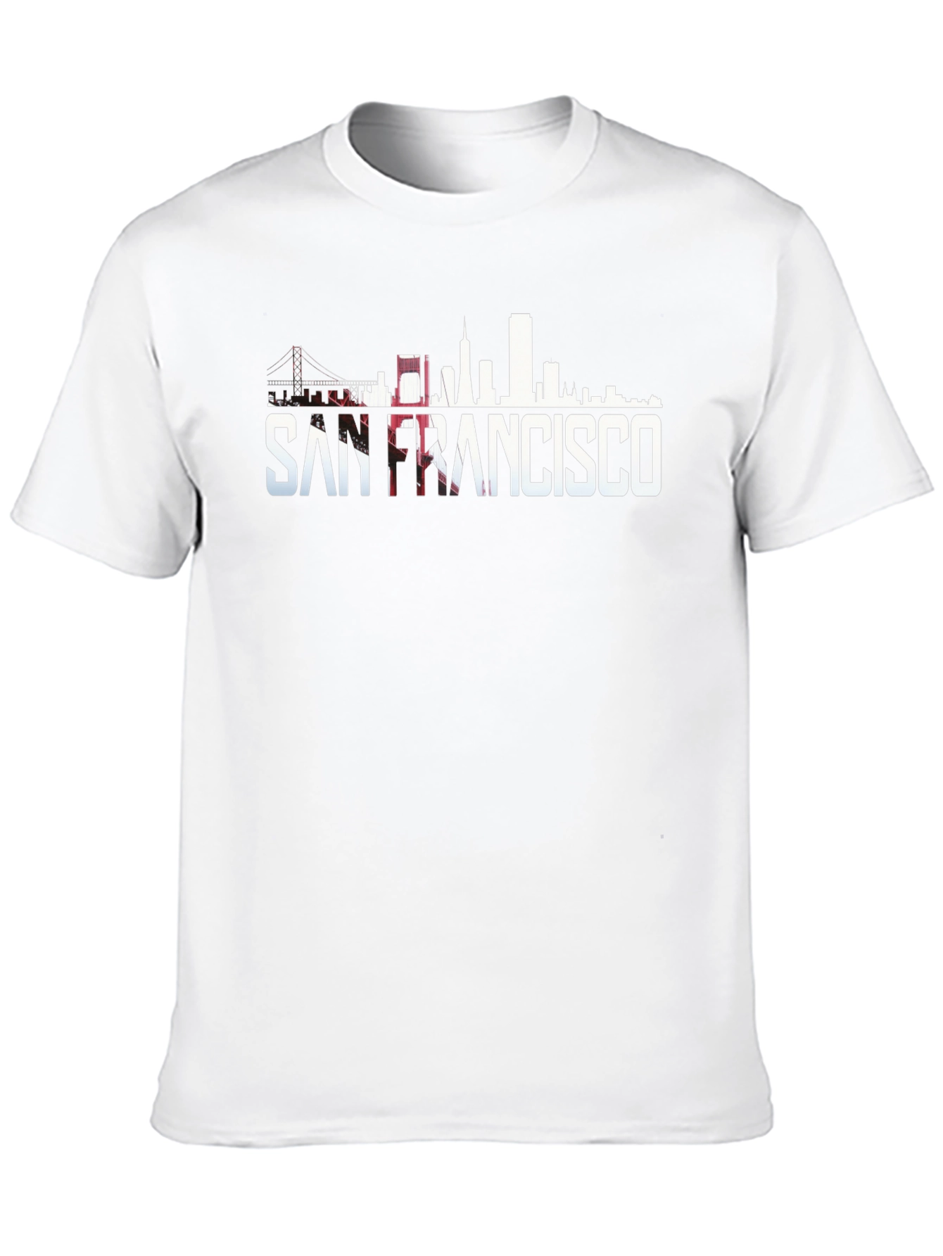 San Francisco Skyline Graphic Tee - Black