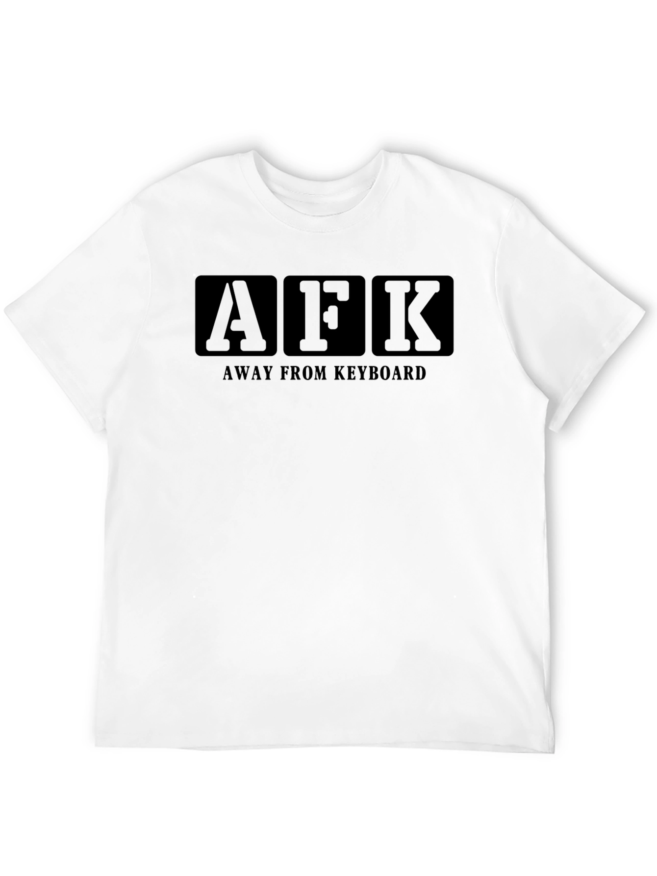 AFK Away From Keyboard Black T-Shirt