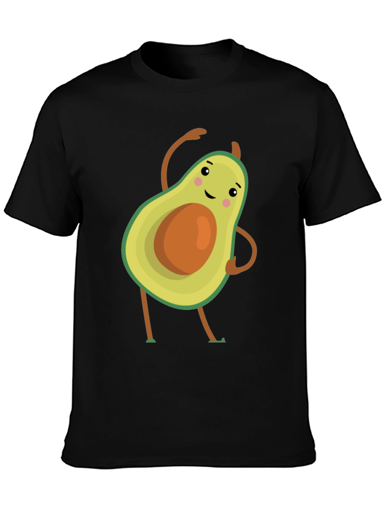 Dancing Avocado Graphic Tee - Unique Design