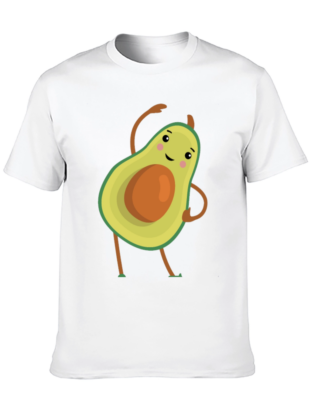 Dancing Avocado Graphic Tee - Unique Design