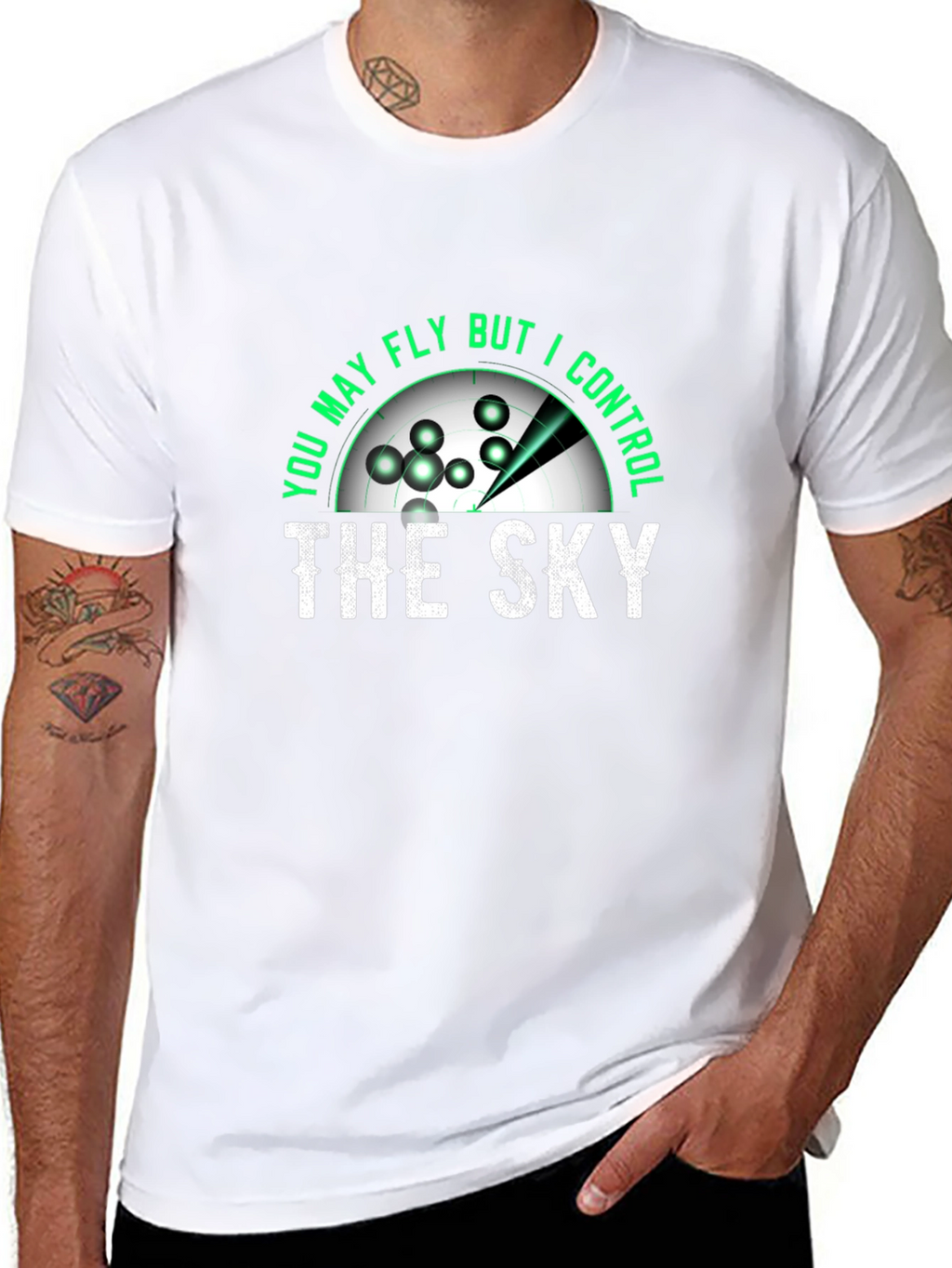 Air Traffic Controller T-Shirt - Control The Sky Tee
