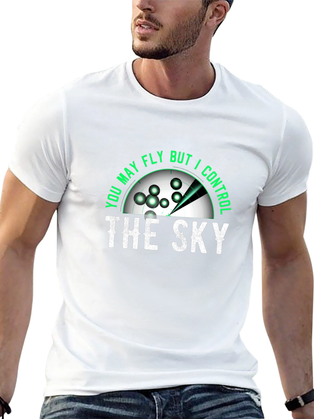 Air Traffic Controller T-Shirt - Control The Sky Tee