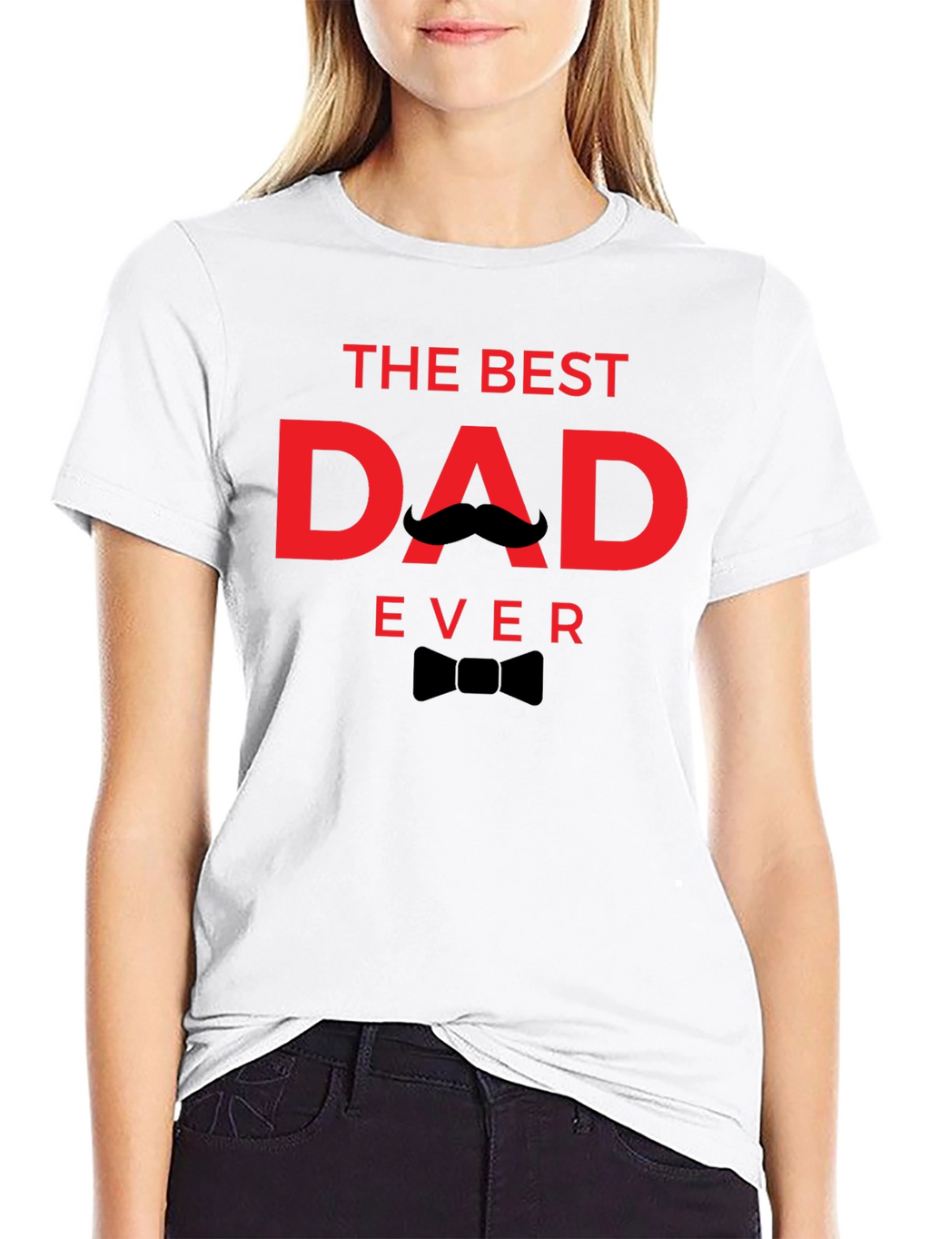 The Best Dad Ever Black T-Shirt