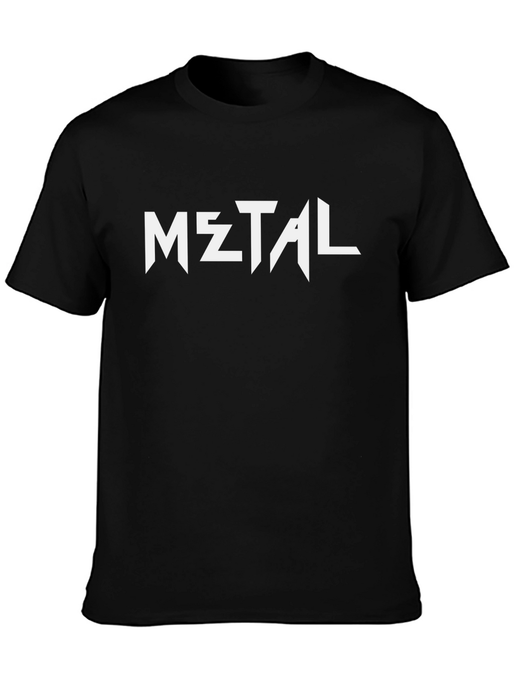 Black Metal Graphic Tee - Bold Statement Style