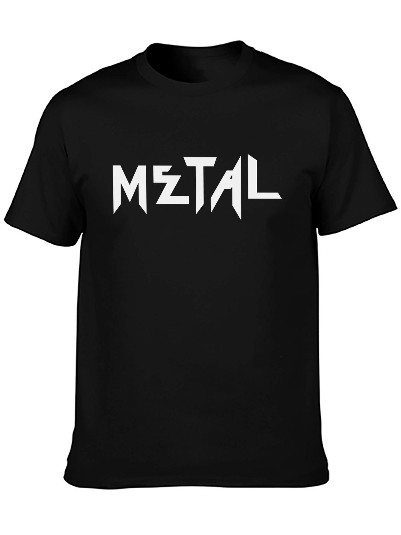 Black Metal Graphic Tee - Bold Statement Style