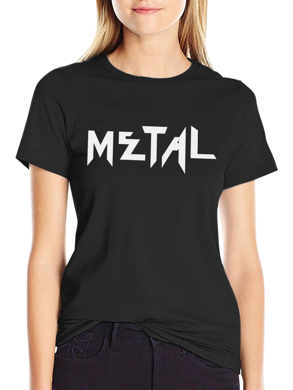 Black Metal Graphic Tee - Bold Statement Style