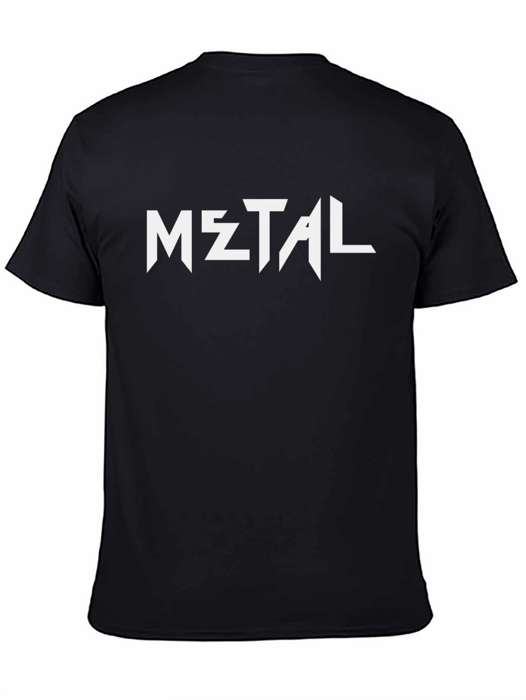 Black Metal Graphic Tee - Bold Statement Style