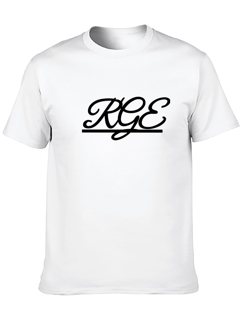 Stylish Black RGE Graphic Tee - Casual Comfort