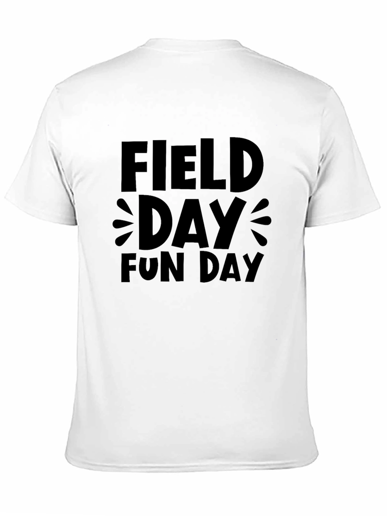 Field Day Fun Day Black T-Shirt