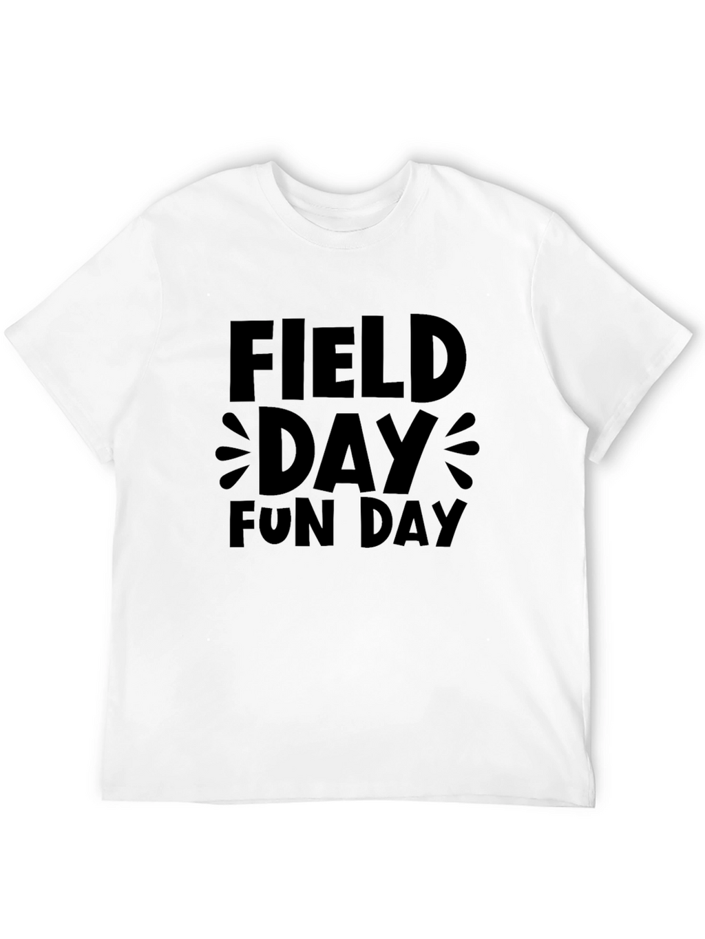 Field Day Fun Day Black T-Shirt