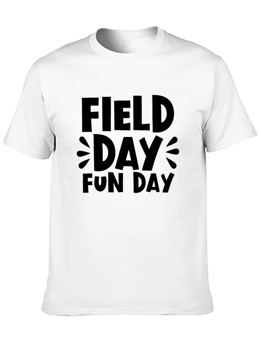 Field Day Fun Day Black T-Shirt