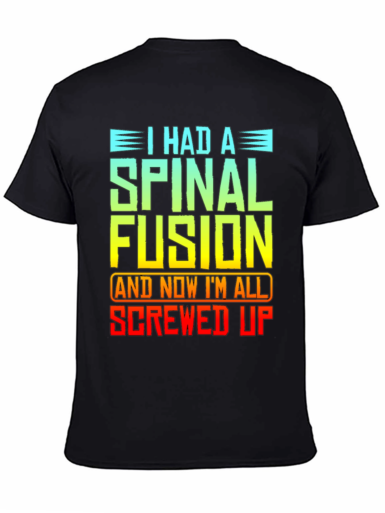 Spinal Fusion Graphic T-Shirt