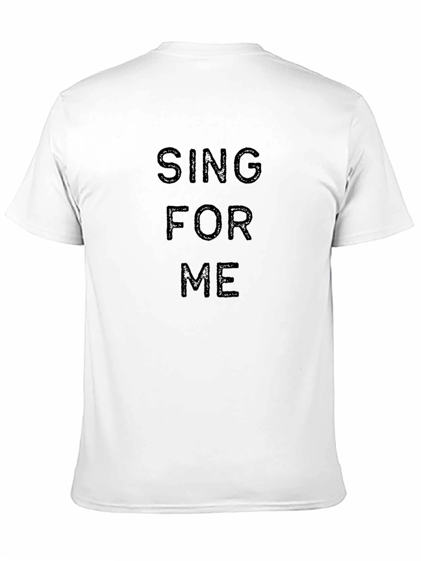 Sing For Me Black Graphic Tee