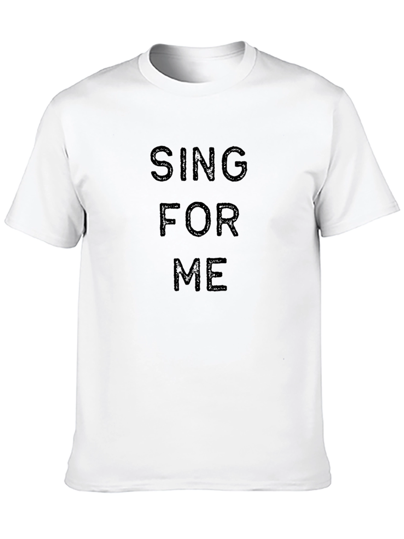 Sing For Me Black Graphic Tee