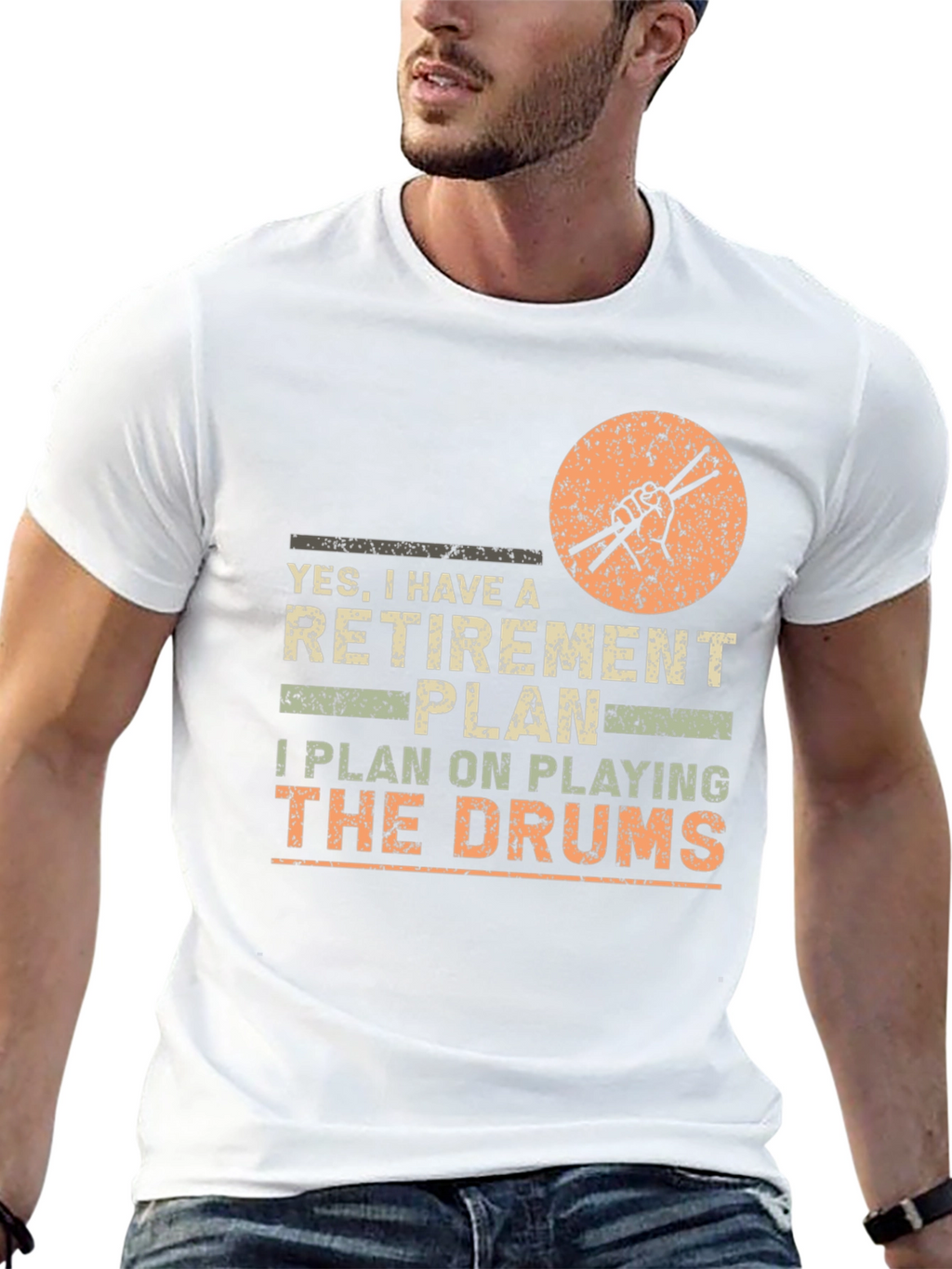 Retirement Plan Drummer T-Shirt