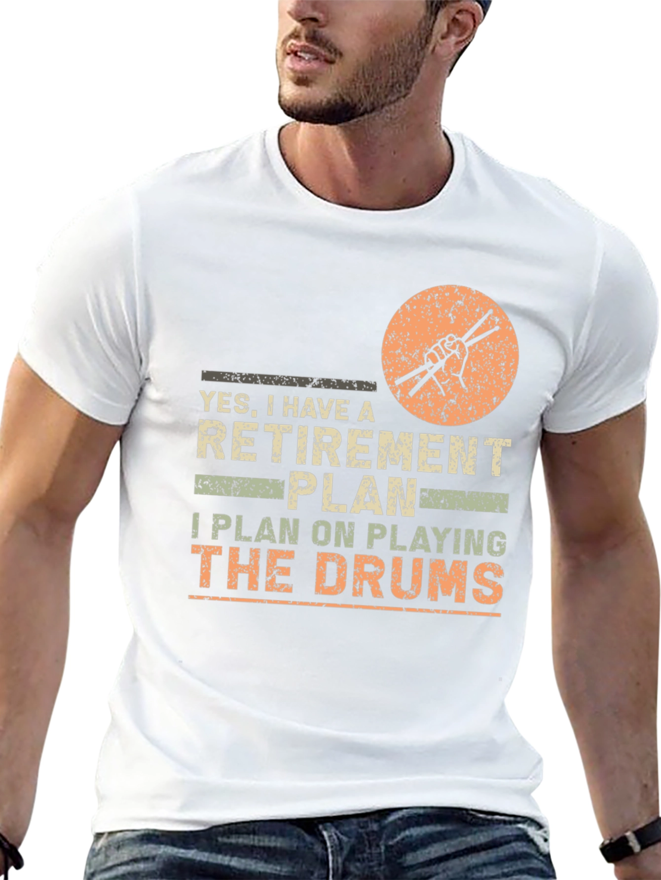 Retirement Plan Drummer T-Shirt