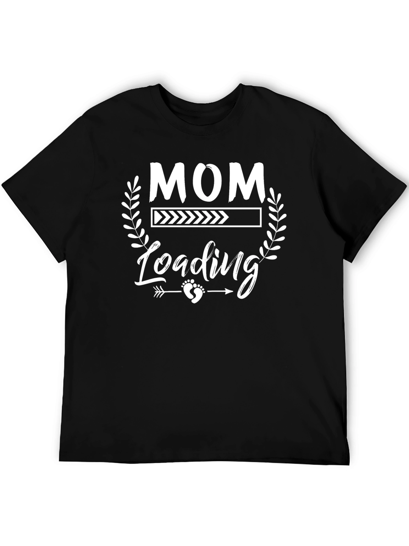 Mom Loading Pregnancy Announcement T-Shirt