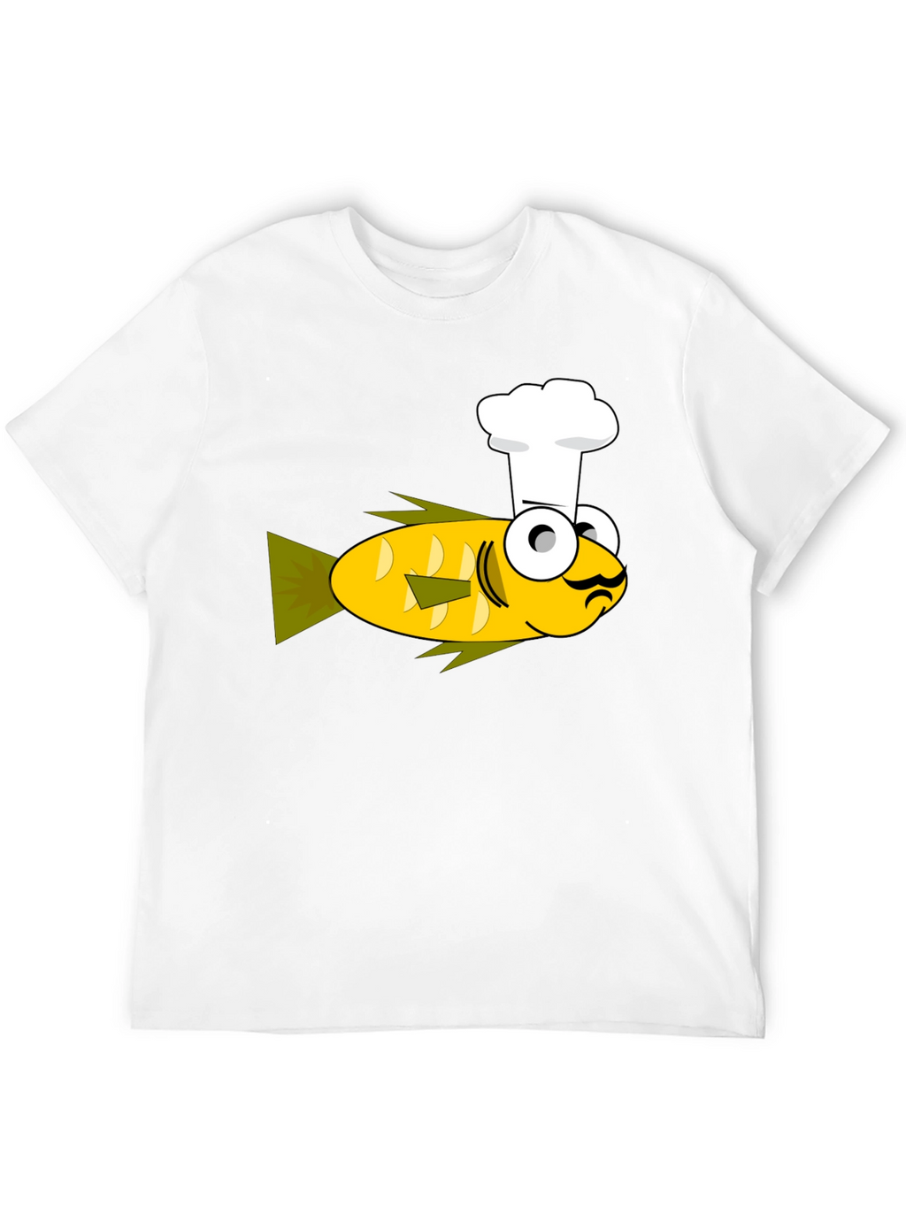 Chef Fish Graphic T-Shirt - Unique Design