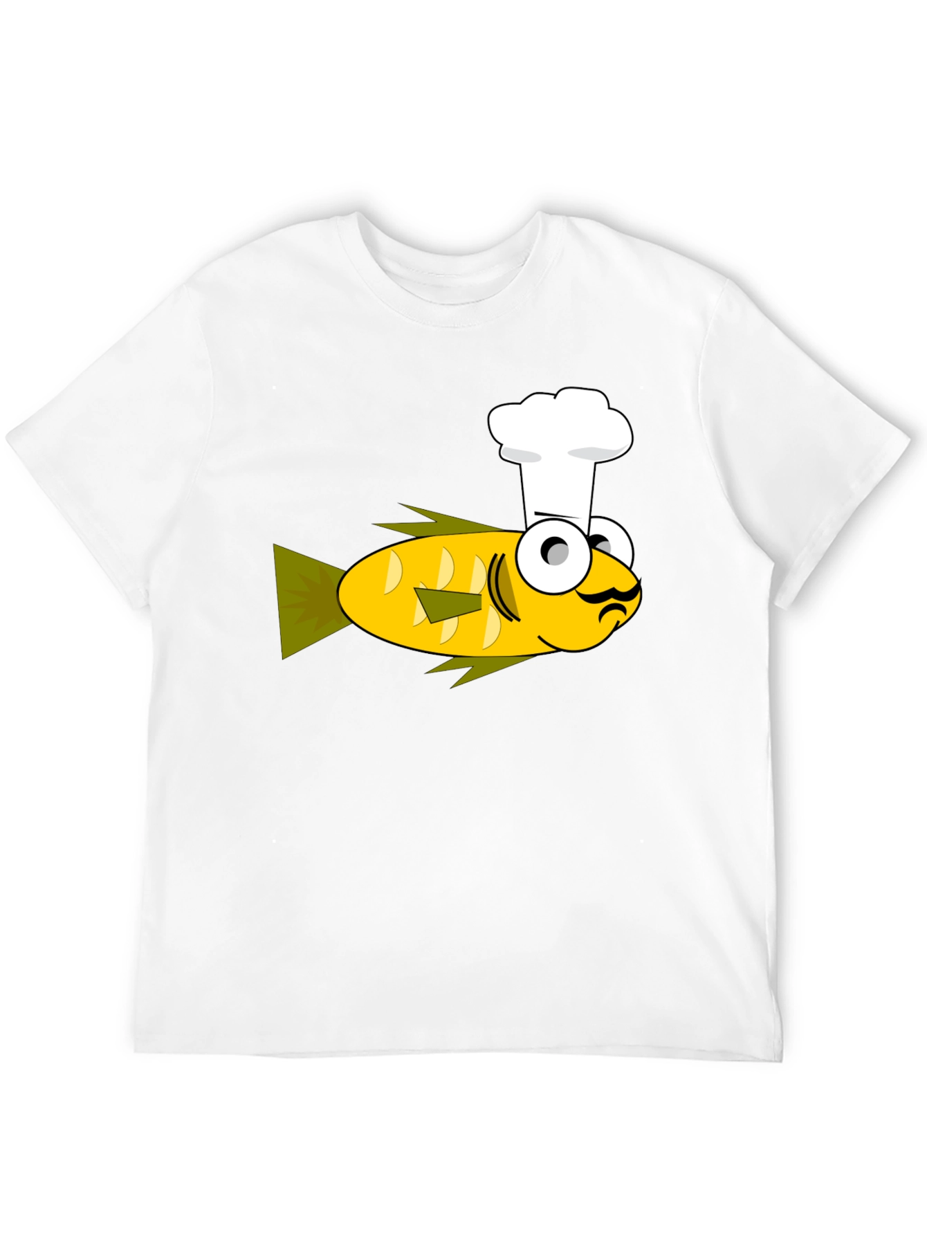 Chef Fish Graphic T-Shirt - Unique Design