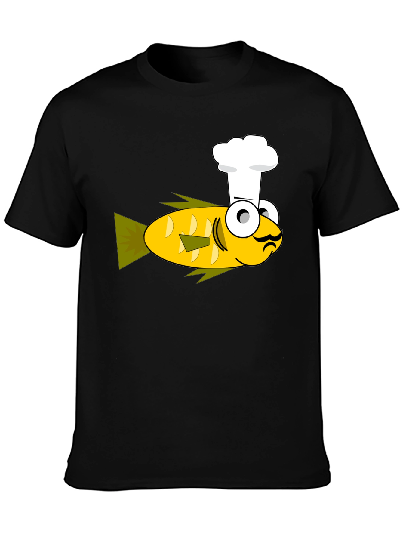 Chef Fish Graphic T-Shirt - Unique Design