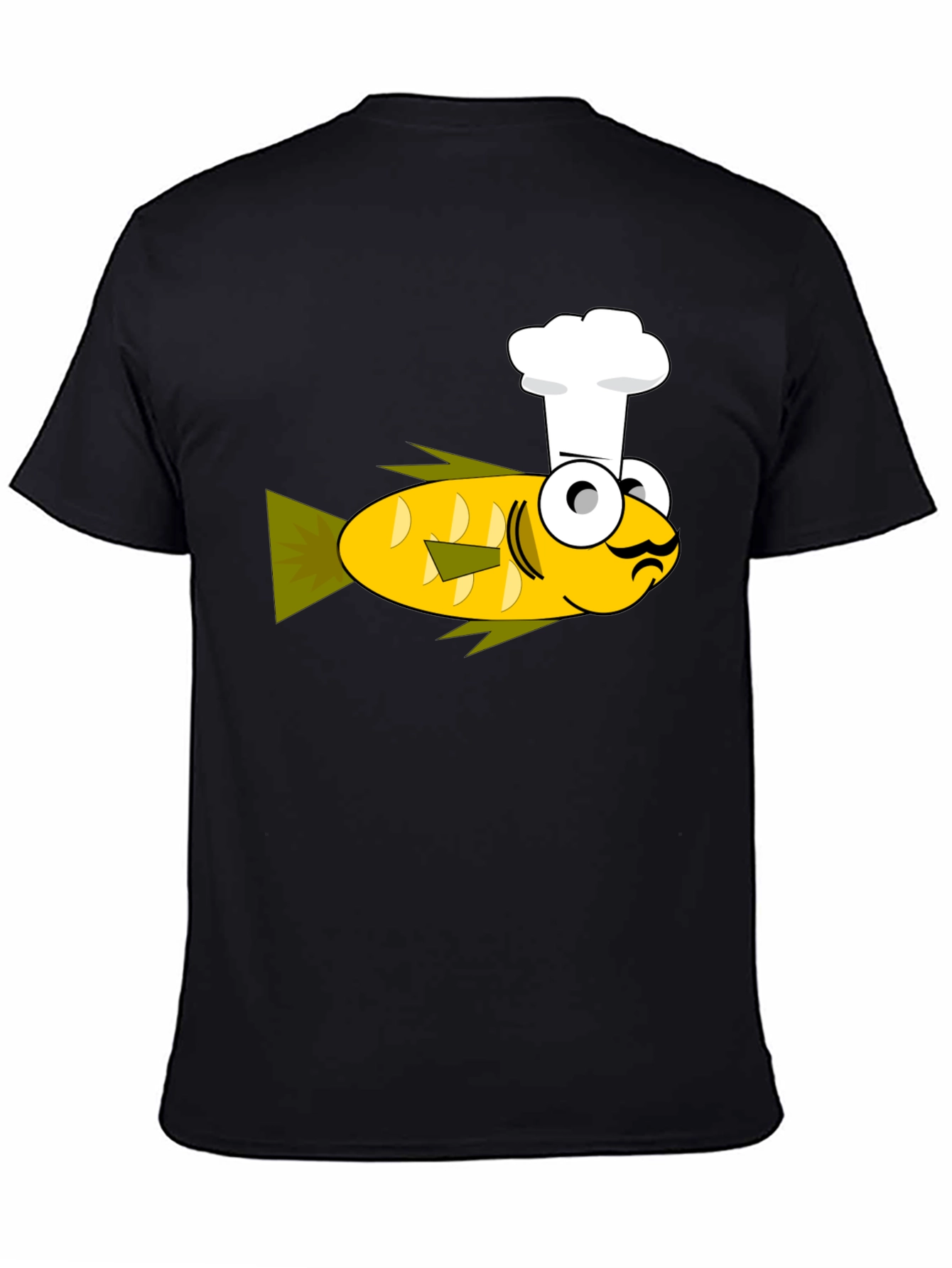 Chef Fish Graphic T-Shirt - Unique Design