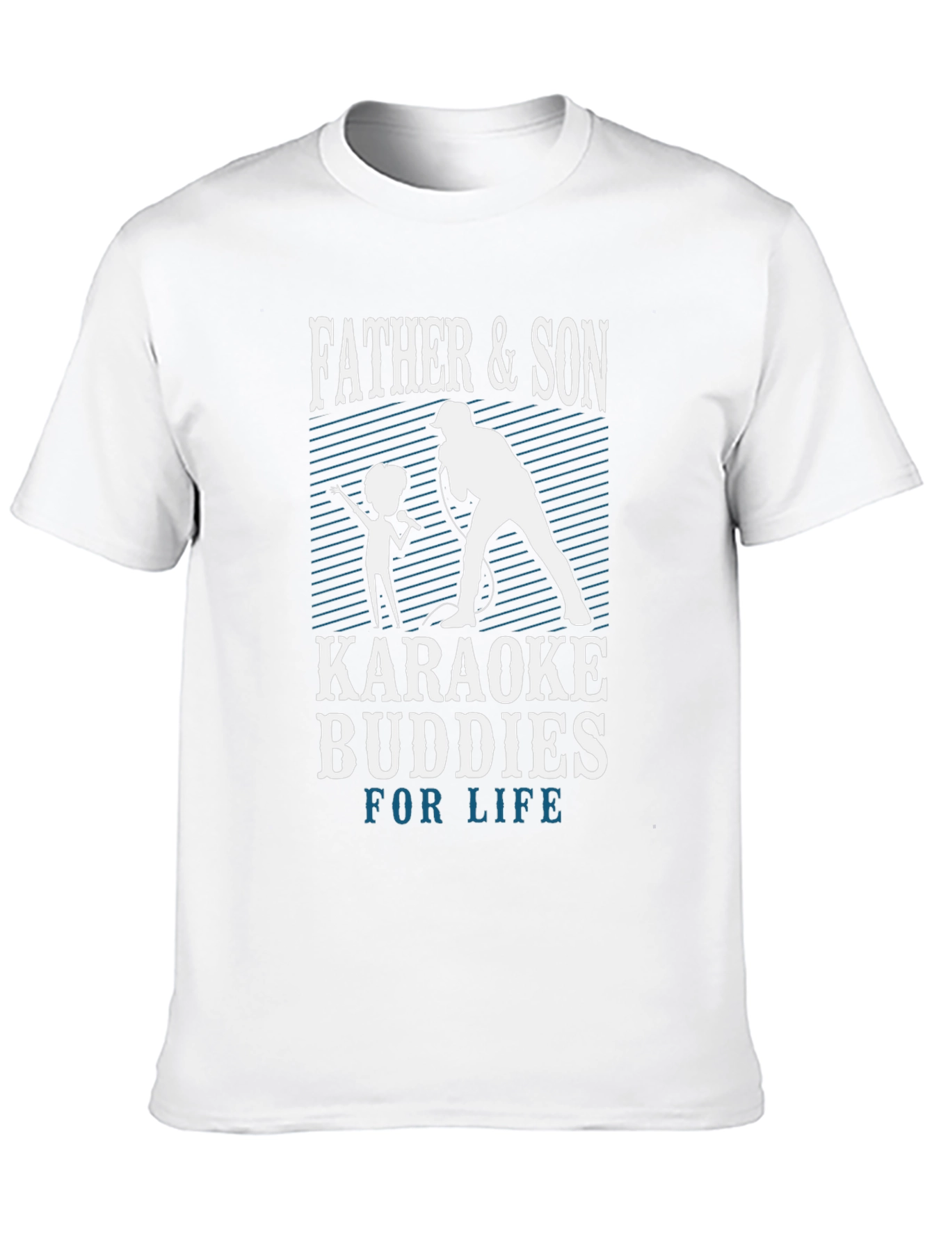 Father & Son Karaoke Buddies T-Shirt