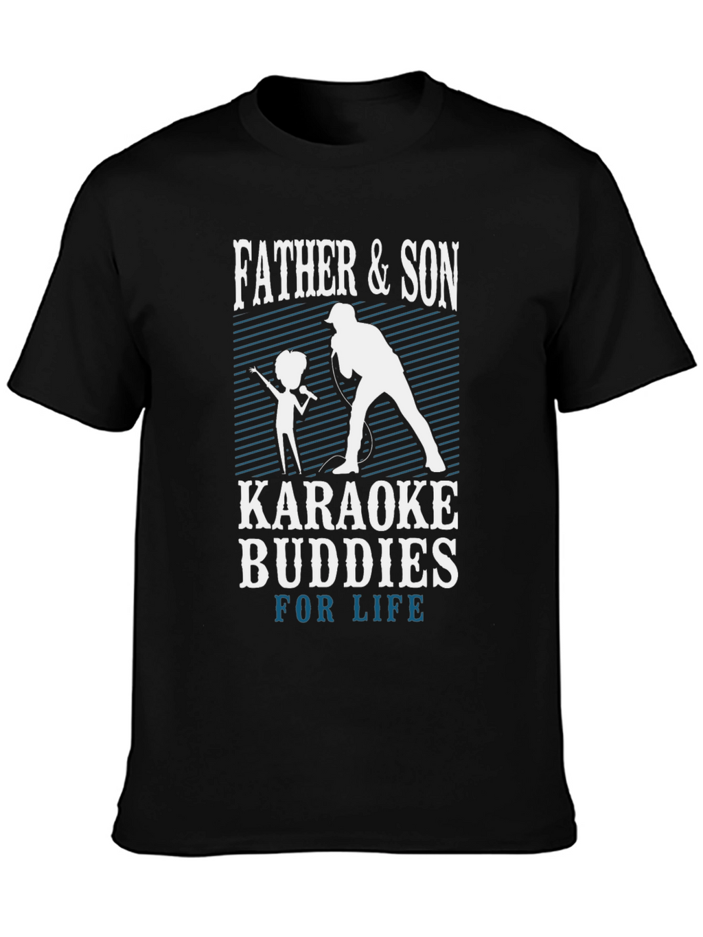 Father & Son Karaoke Buddies T-Shirt
