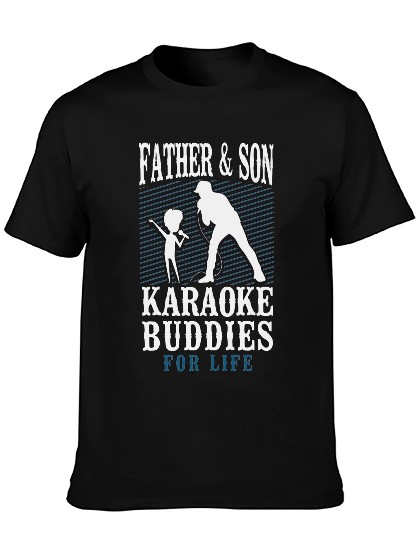Father & Son Karaoke Buddies T-Shirt