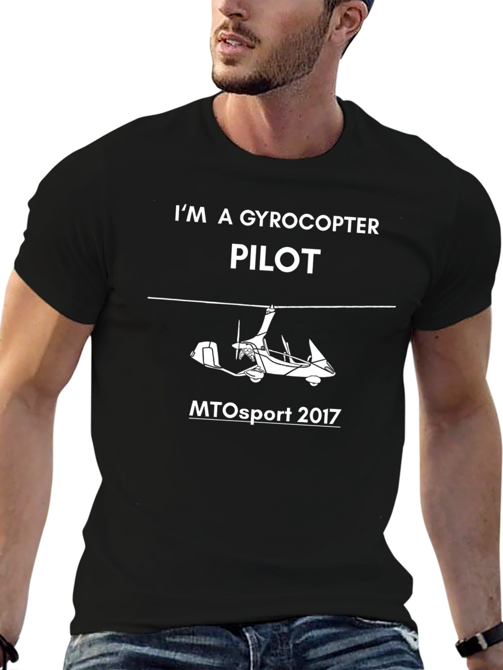 Gyrocopter Pilot T-Shirt - MTOSport 2017