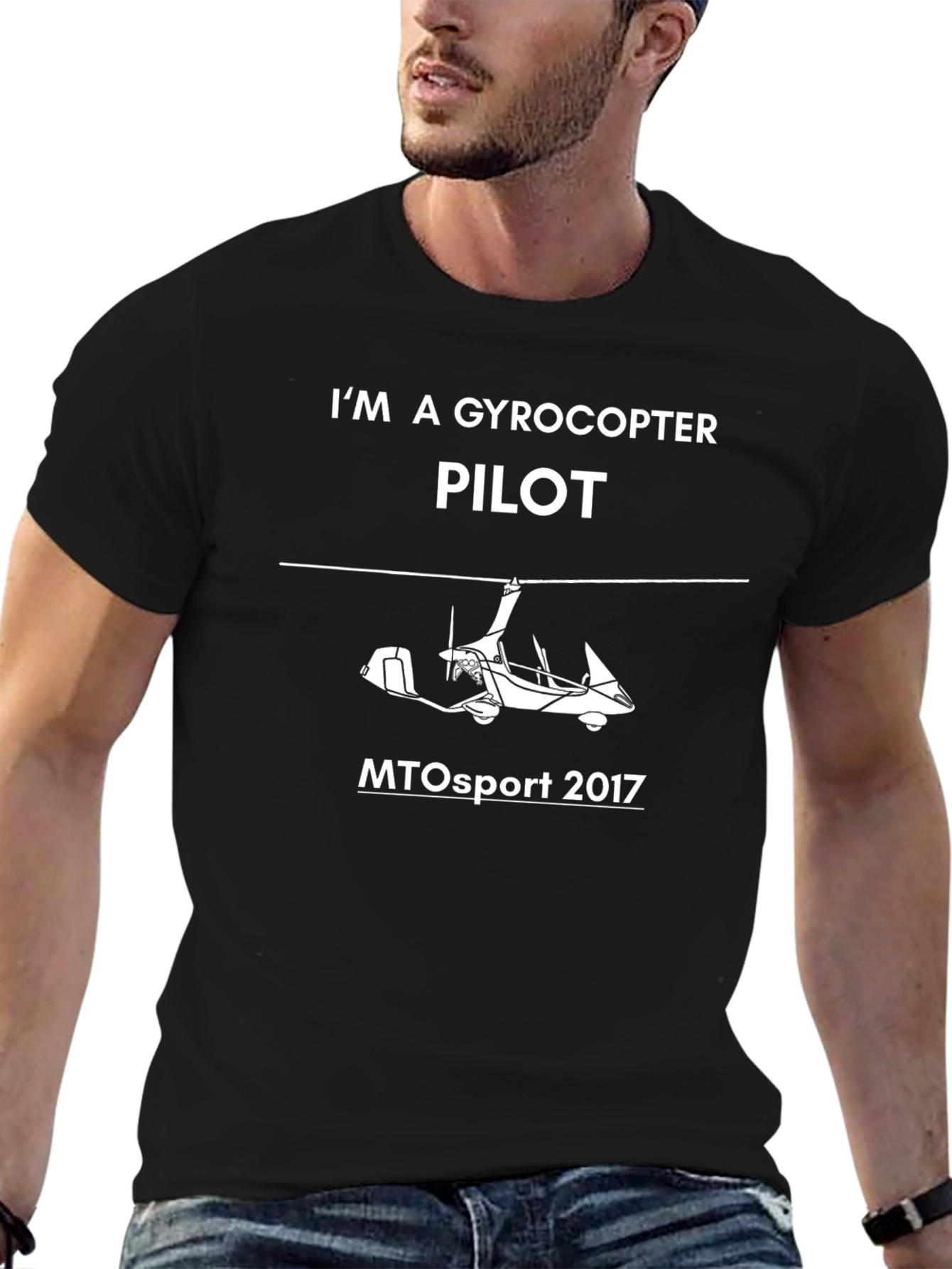 Gyrocopter Pilot T-Shirt - MTOSport 2017