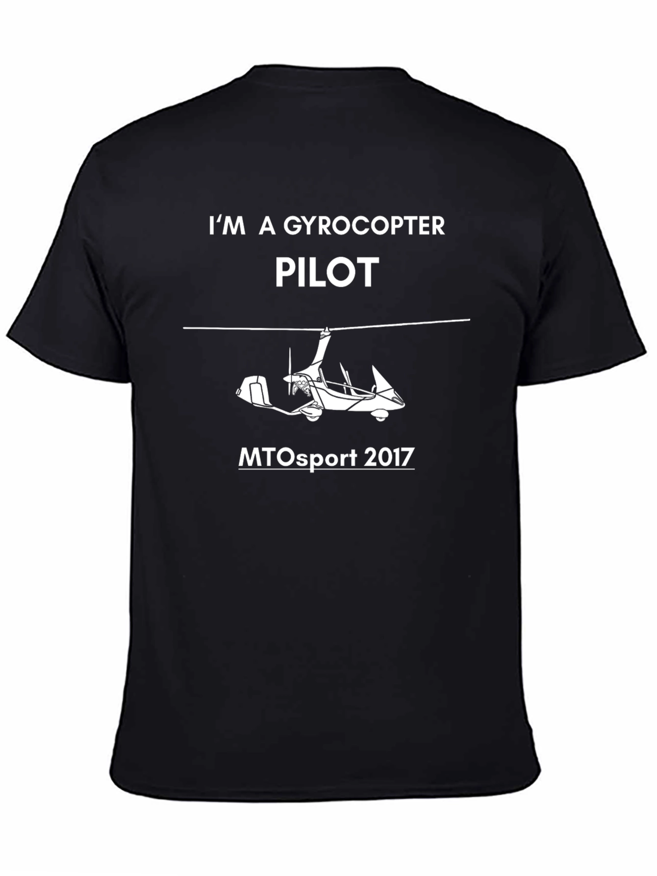 Gyrocopter Pilot T-Shirt - MTOSport 2017