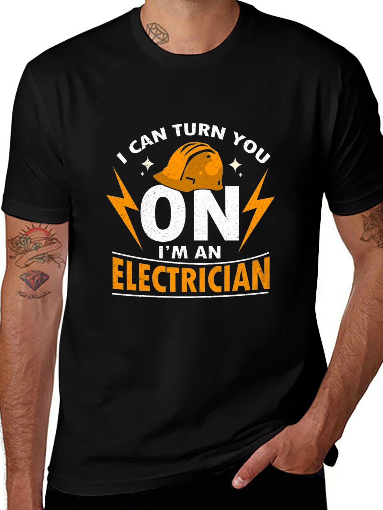 I Can Turn You On Electrician T-Shirt