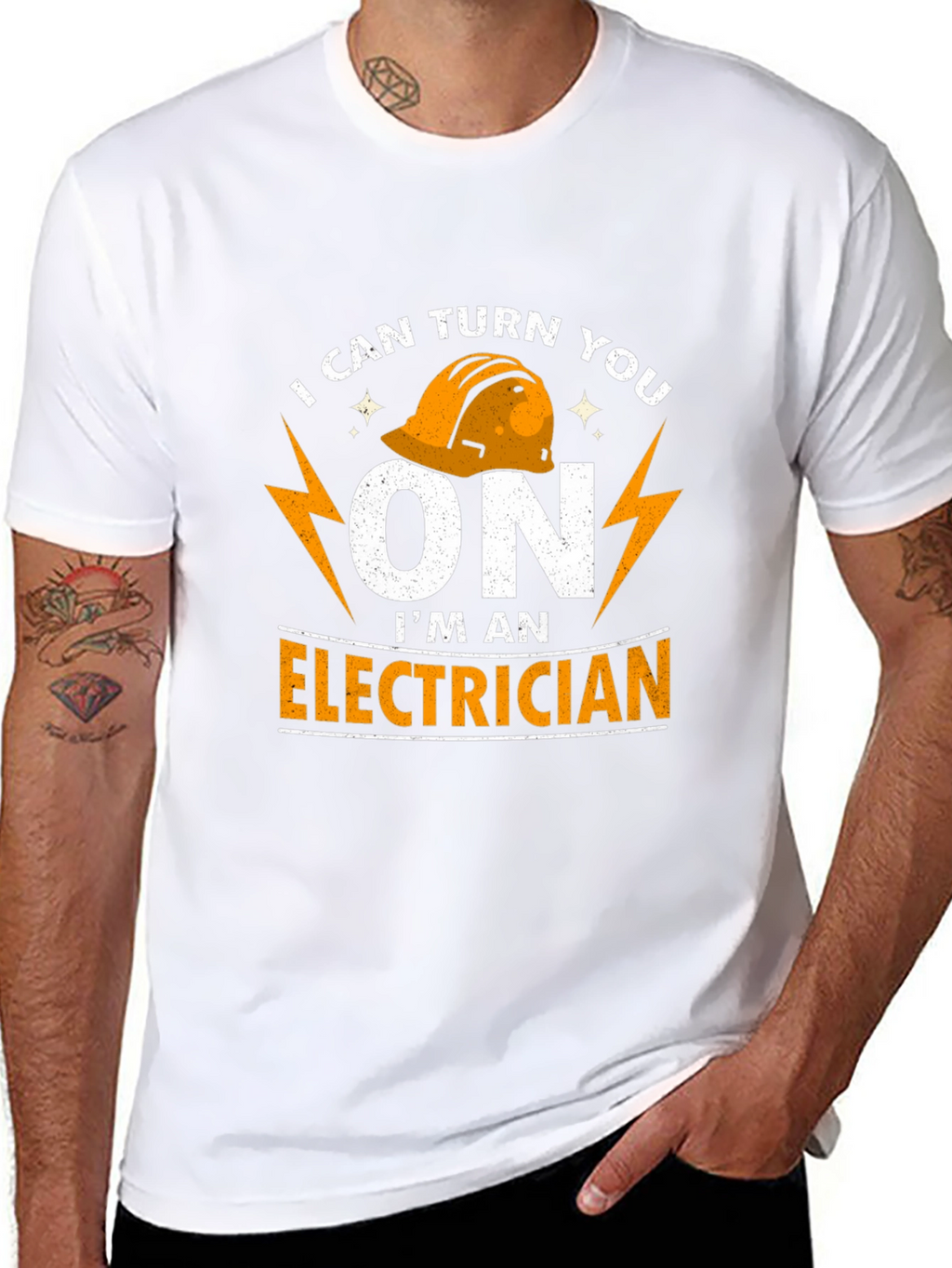 I Can Turn You On Electrician T-Shirt