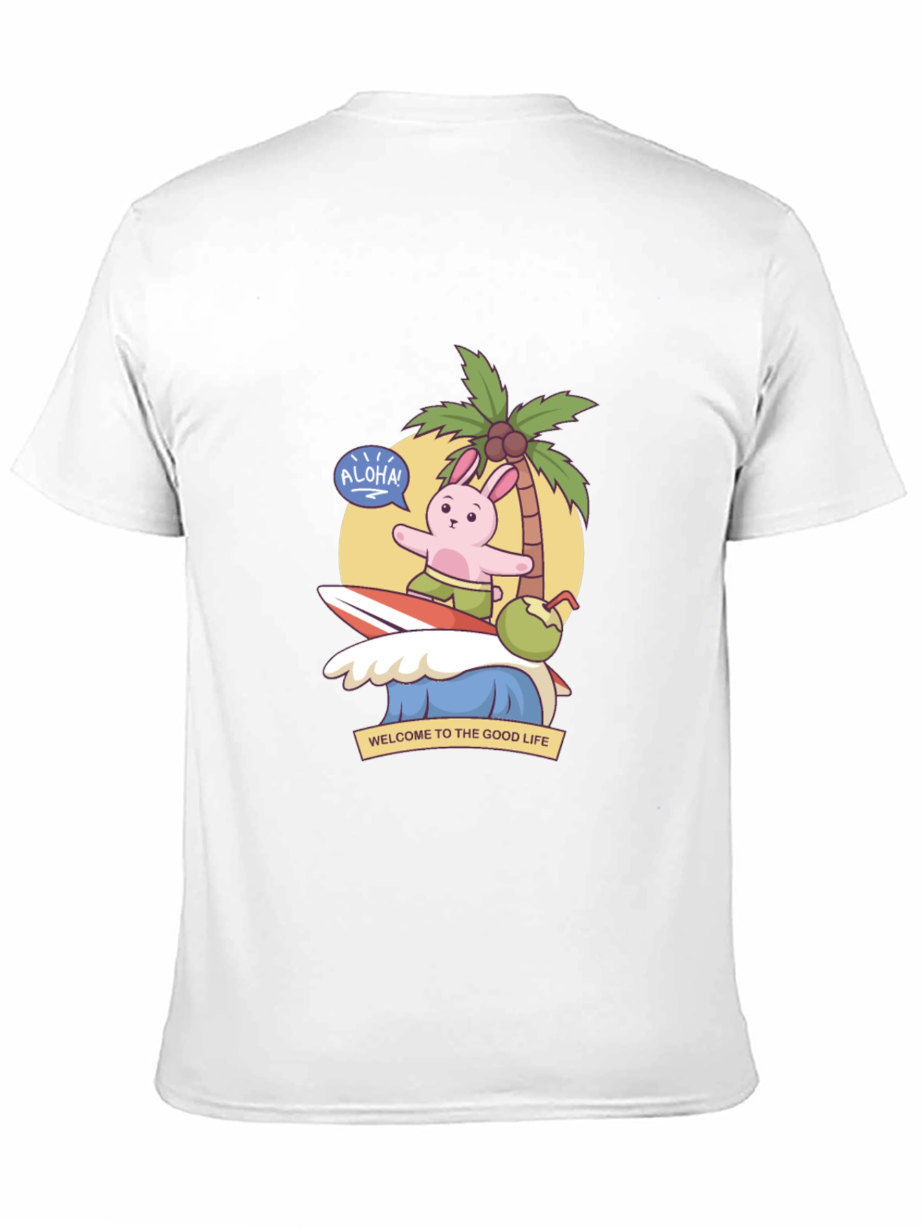 Aloha Bunny Surf T-Shirt