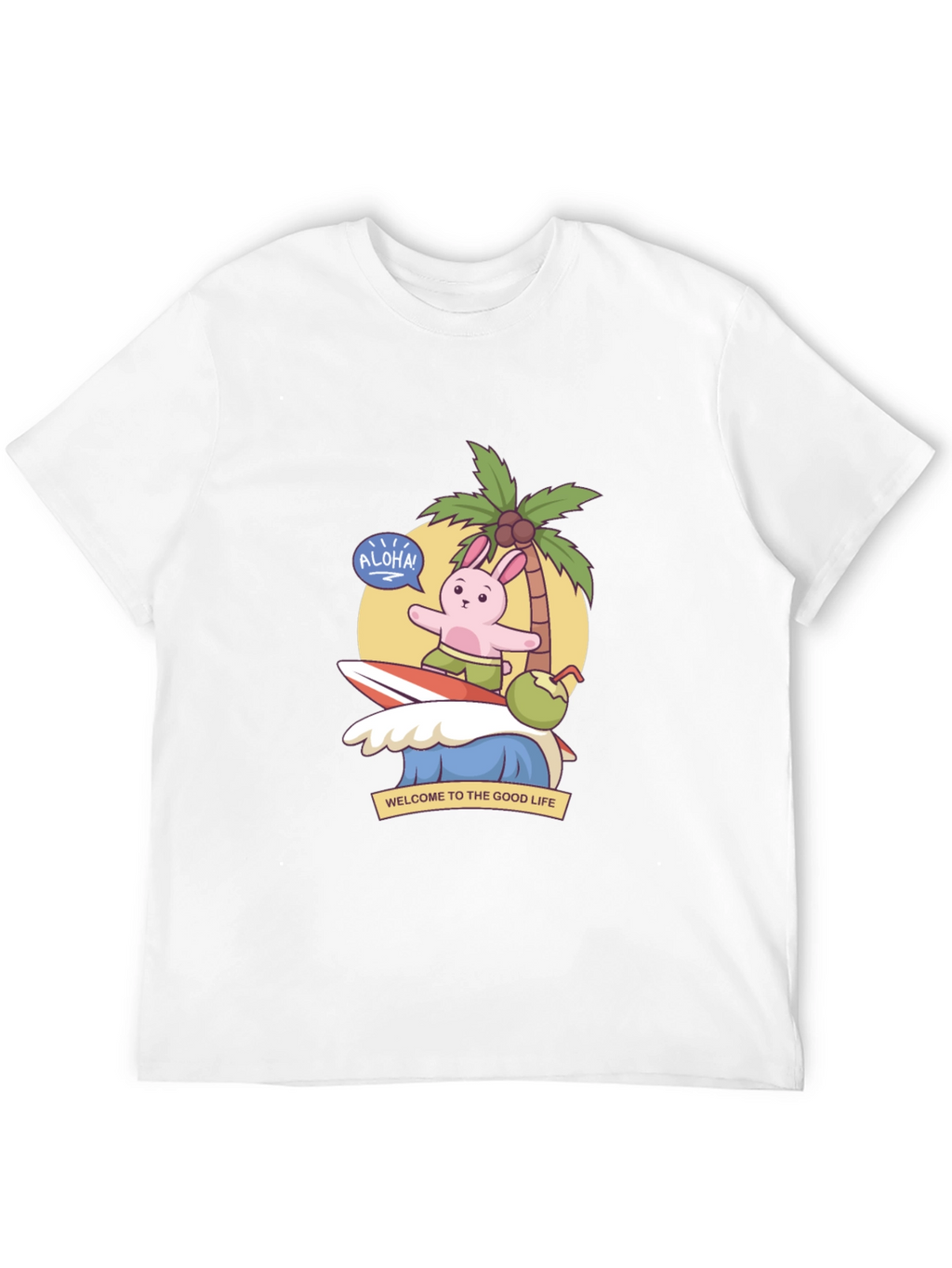 Aloha Bunny Surf T-Shirt