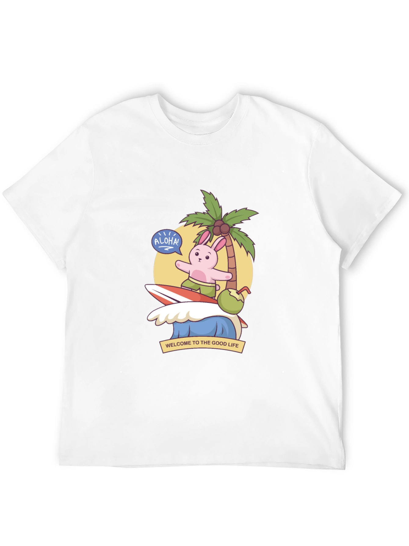 Aloha Bunny Surf T-Shirt