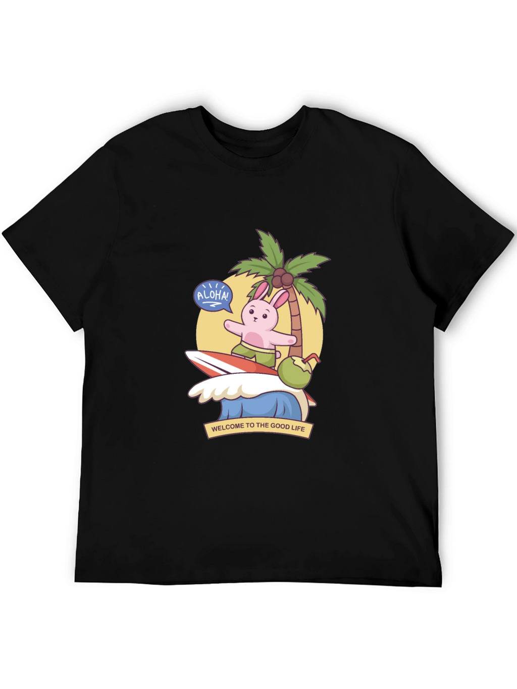 Aloha Bunny Surf T-Shirt