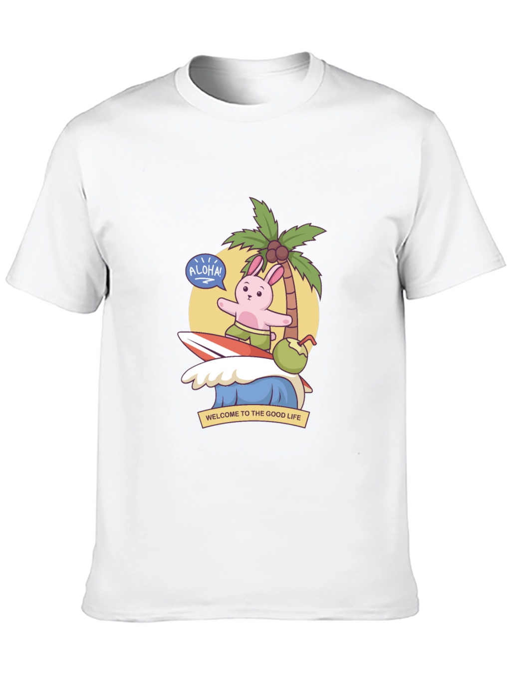 Aloha Bunny Surf T-Shirt