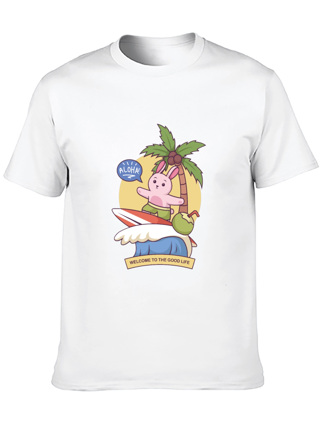 Aloha Bunny Surf T-Shirt