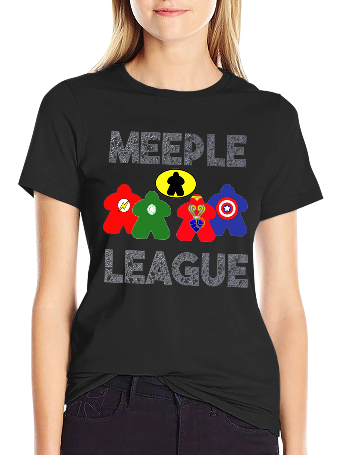 Meeple League T-Shirt - Board Game Geek Apparel