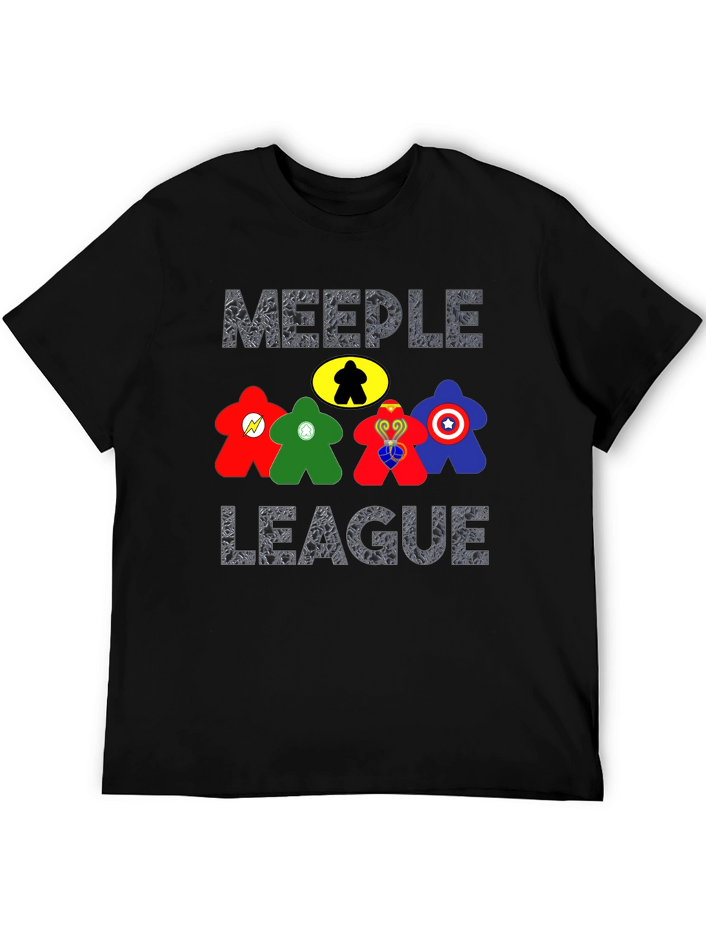 Meeple League T-Shirt - Board Game Geek Apparel