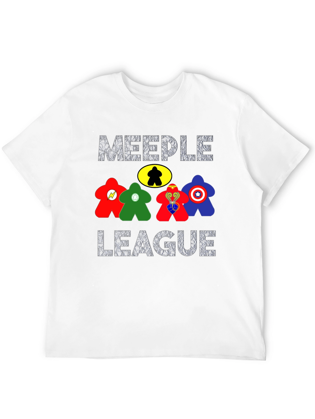 Meeple League T-Shirt - Board Game Geek Apparel
