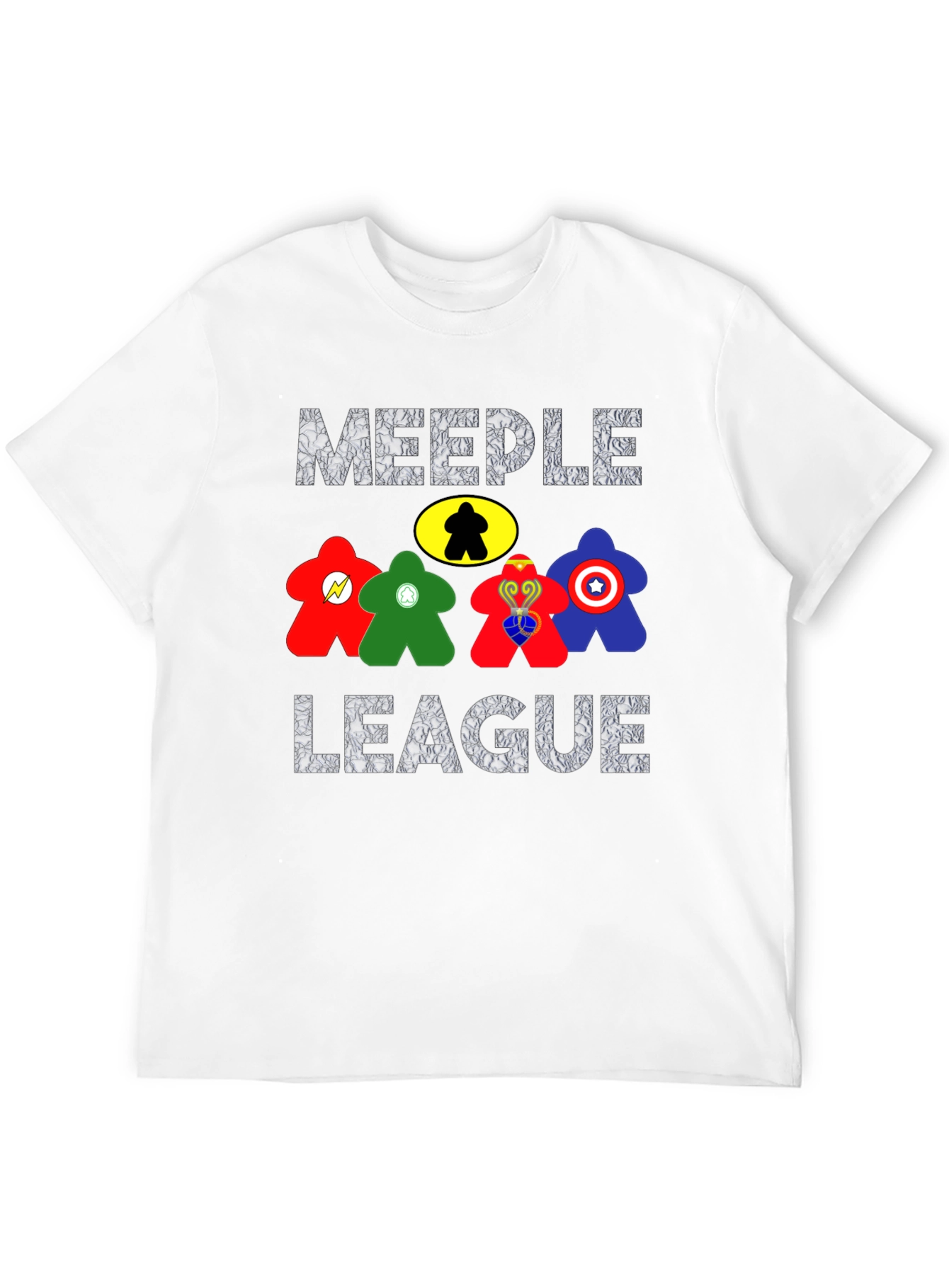 Meeple League T-Shirt - Board Game Geek Apparel