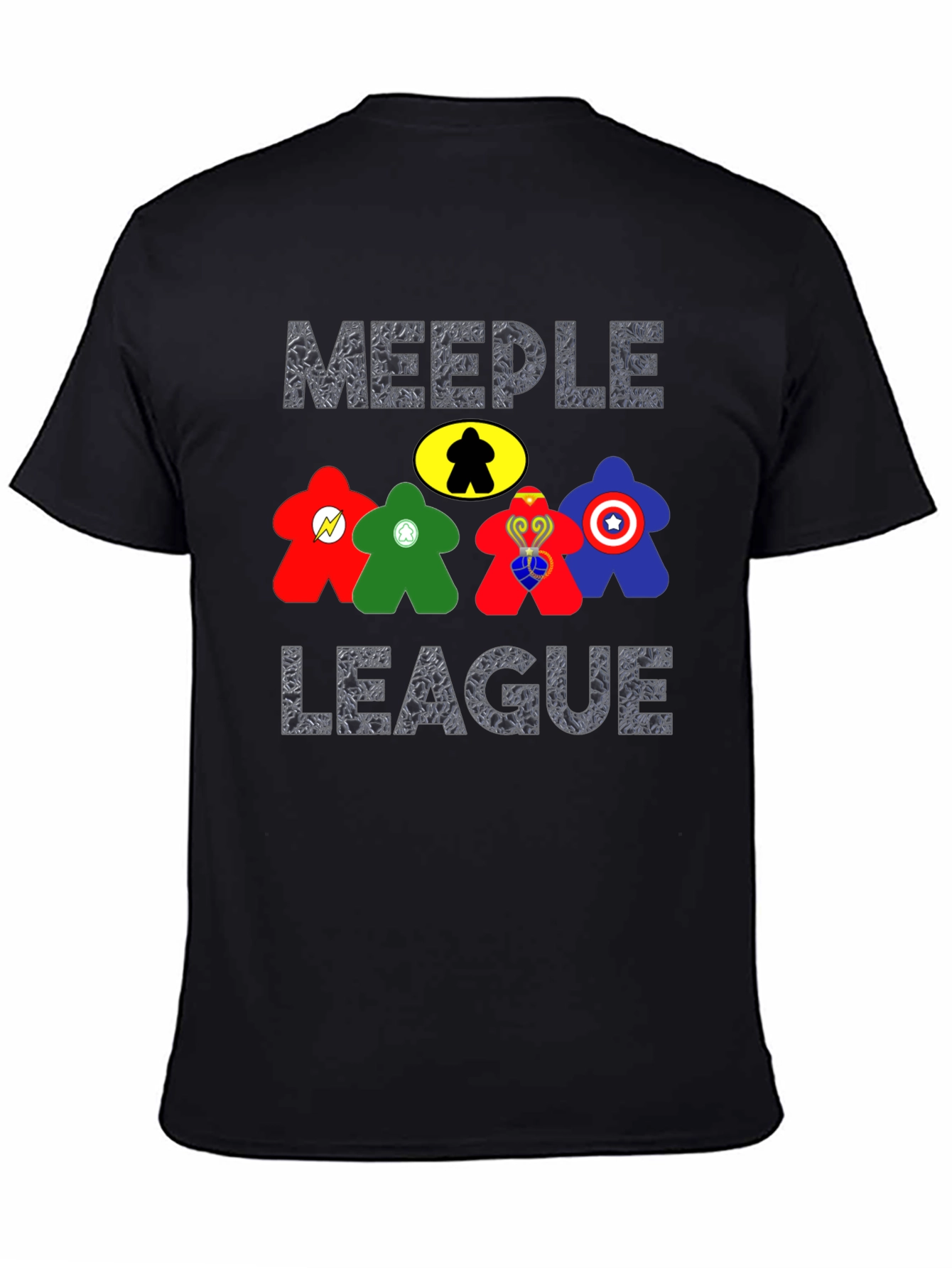 Meeple League T-Shirt - Board Game Geek Apparel