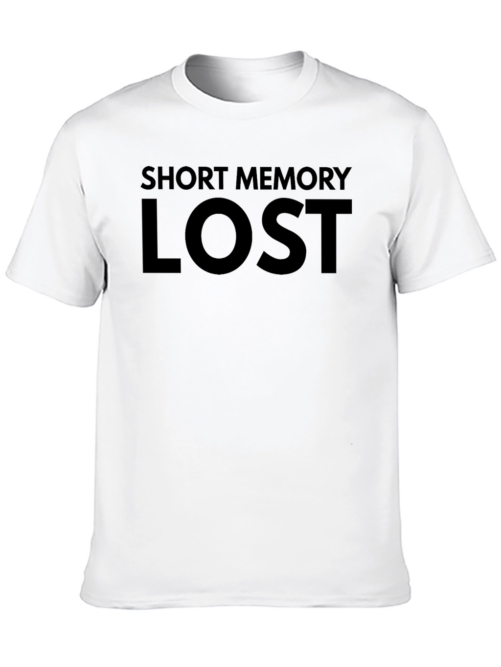 Short Memory Lost Graphic T-Shirt