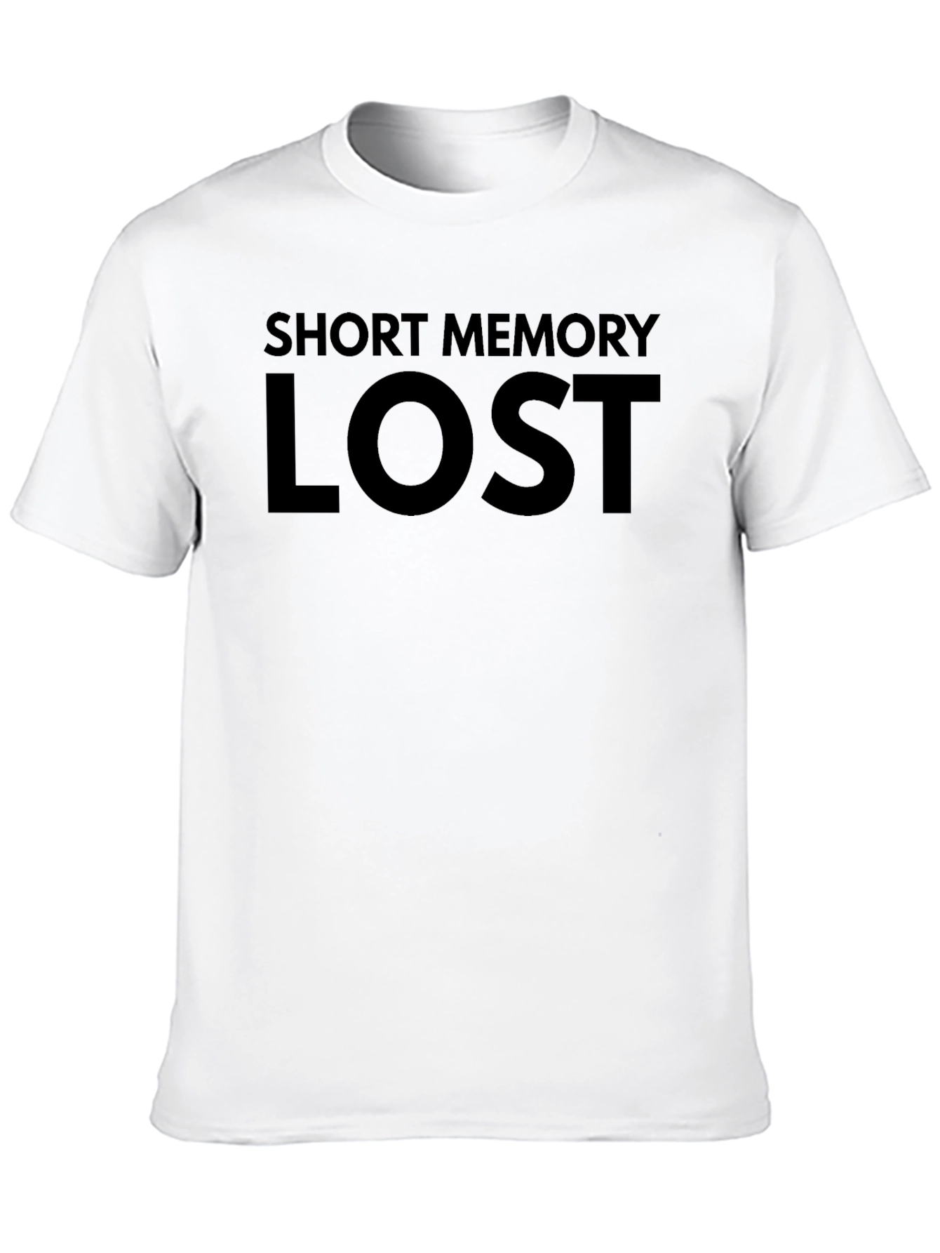 Short Memory Lost Graphic T-Shirt