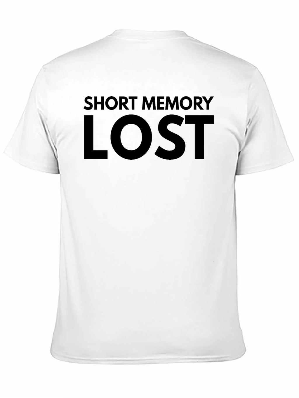 Short Memory Lost Graphic T-Shirt